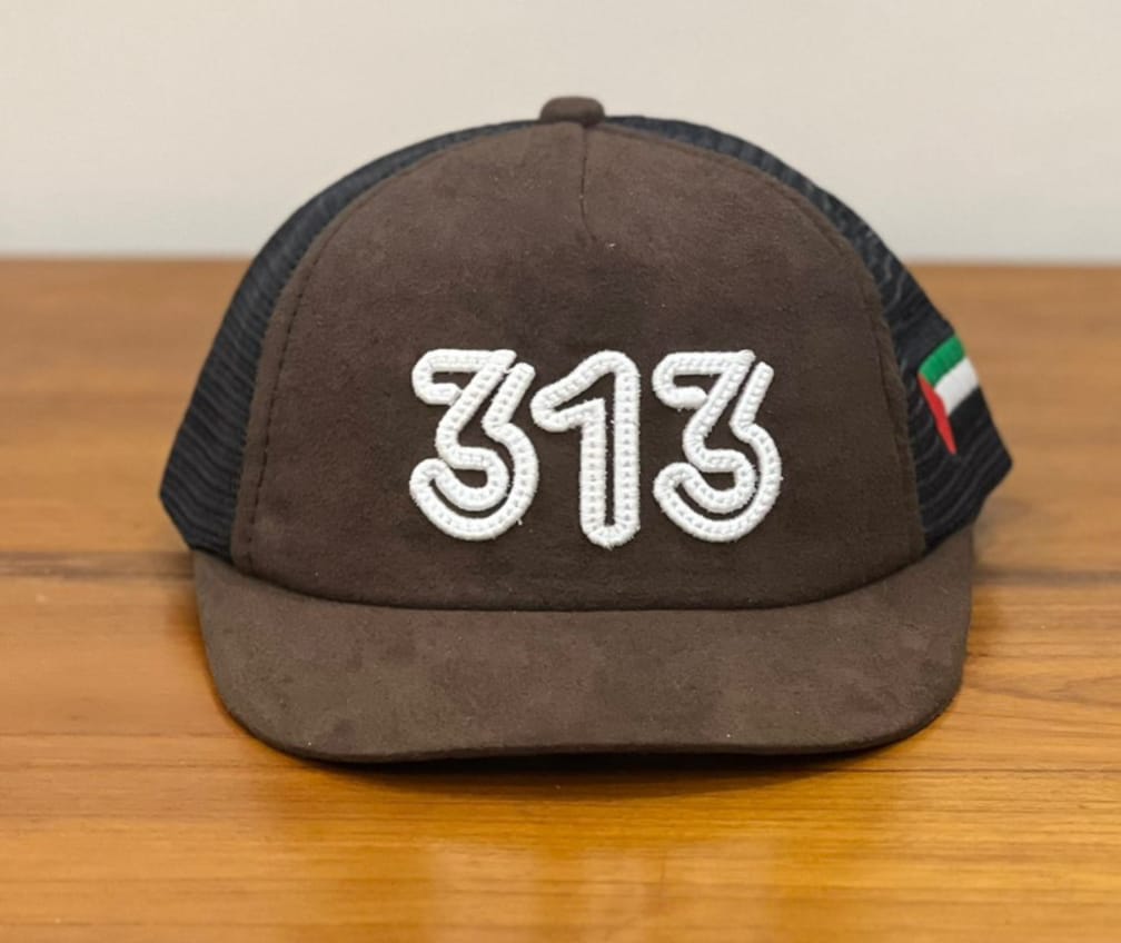 313 BROWN NET CAP