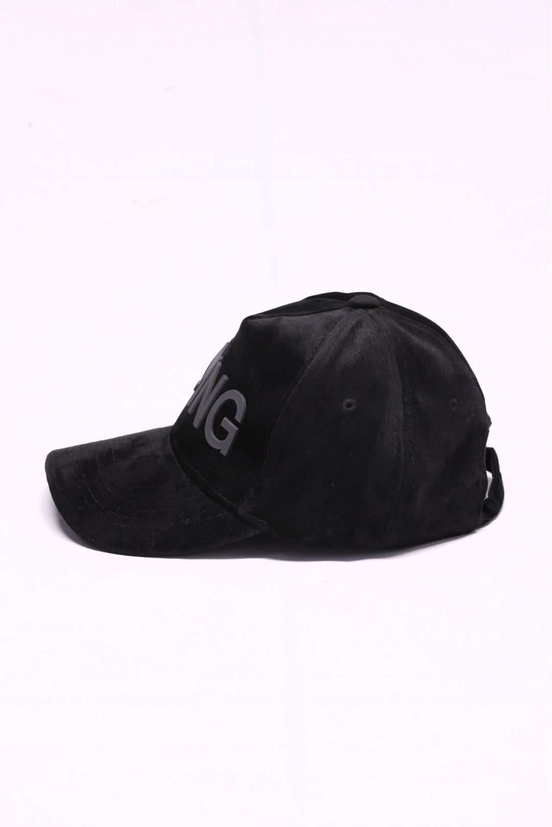 Black Being Suede Cap