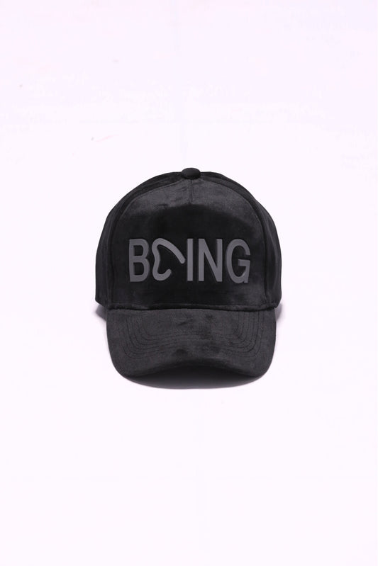 Black Being Suede Cap