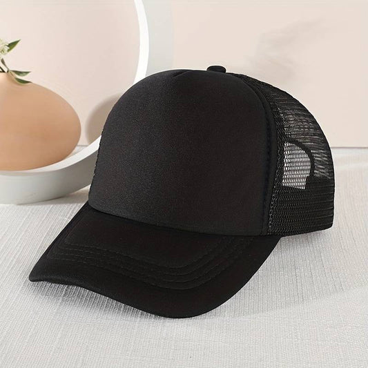 Black Net Cap