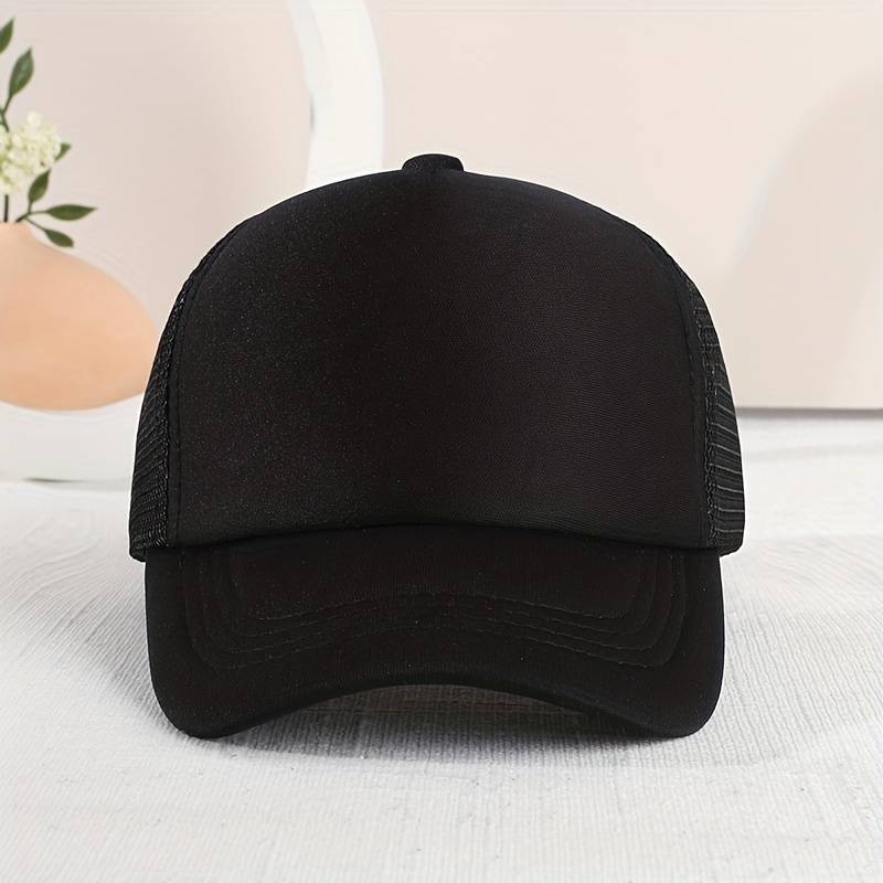 Black Net Cap