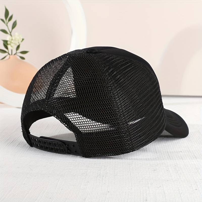 Black Net Cap