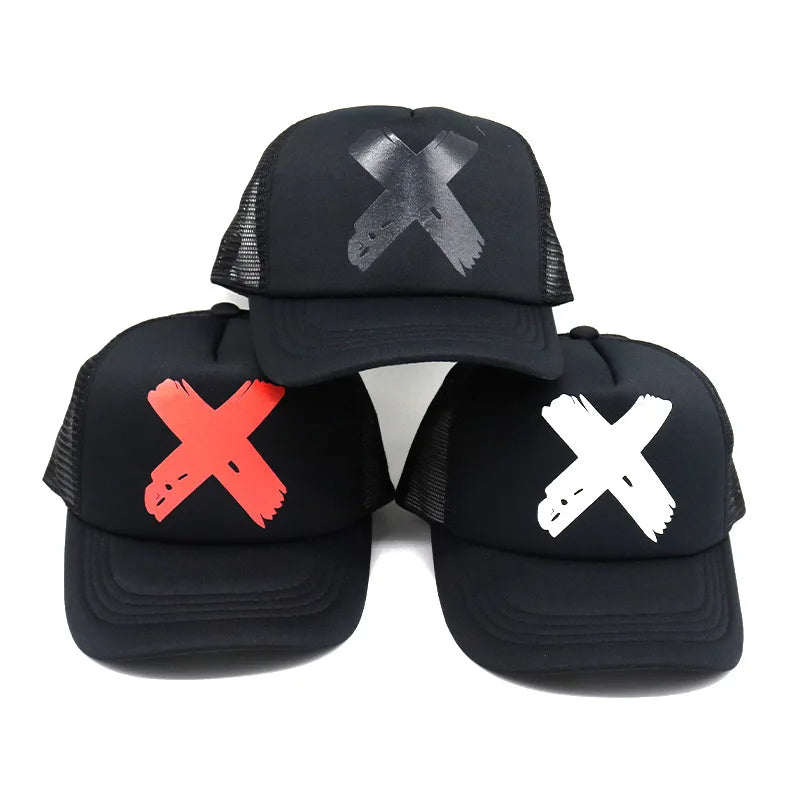 Red X Net Cap