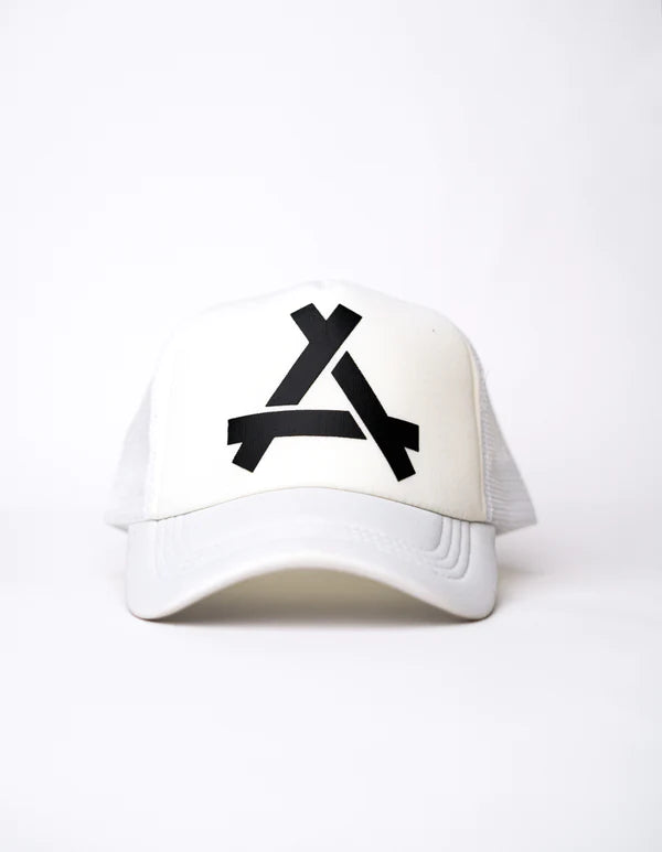 White A Net Cap