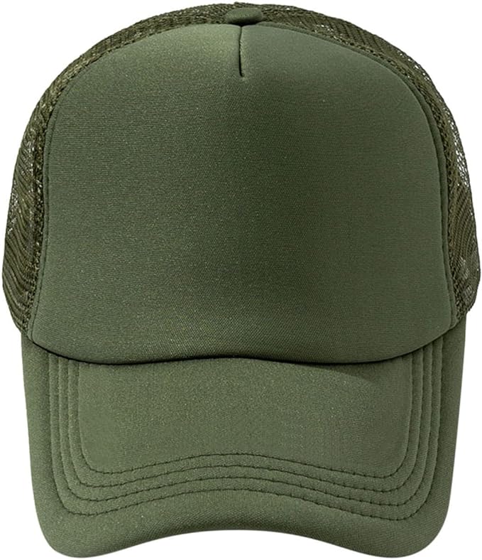 Olive Green Net Cap