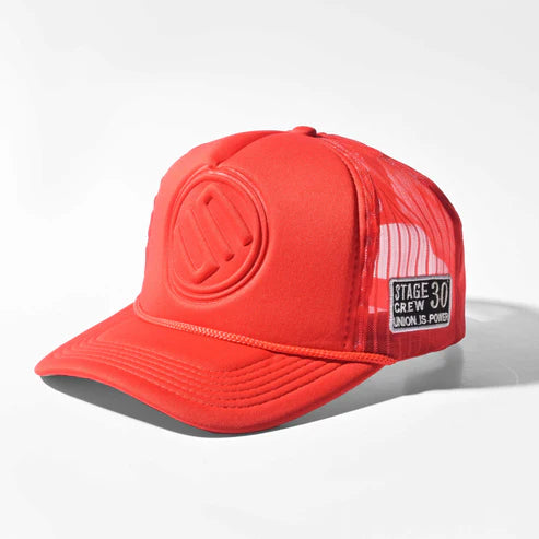 Red EO Net Cap