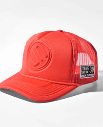 Red EO Net Cap