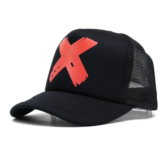 Red X Net Cap