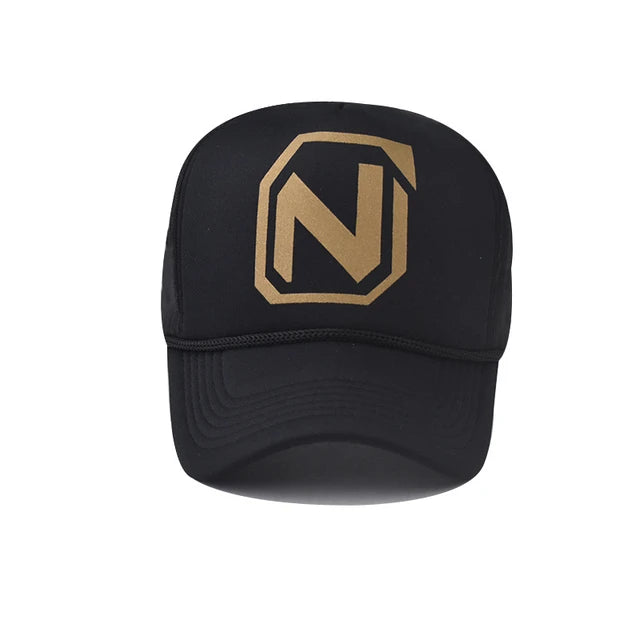 N Black Net Cap