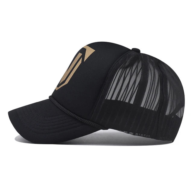 N Black Net Cap