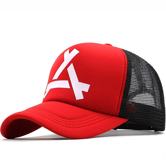 Red A Net Cap