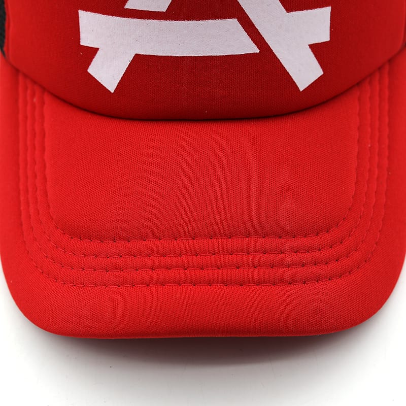 Red A Net Cap