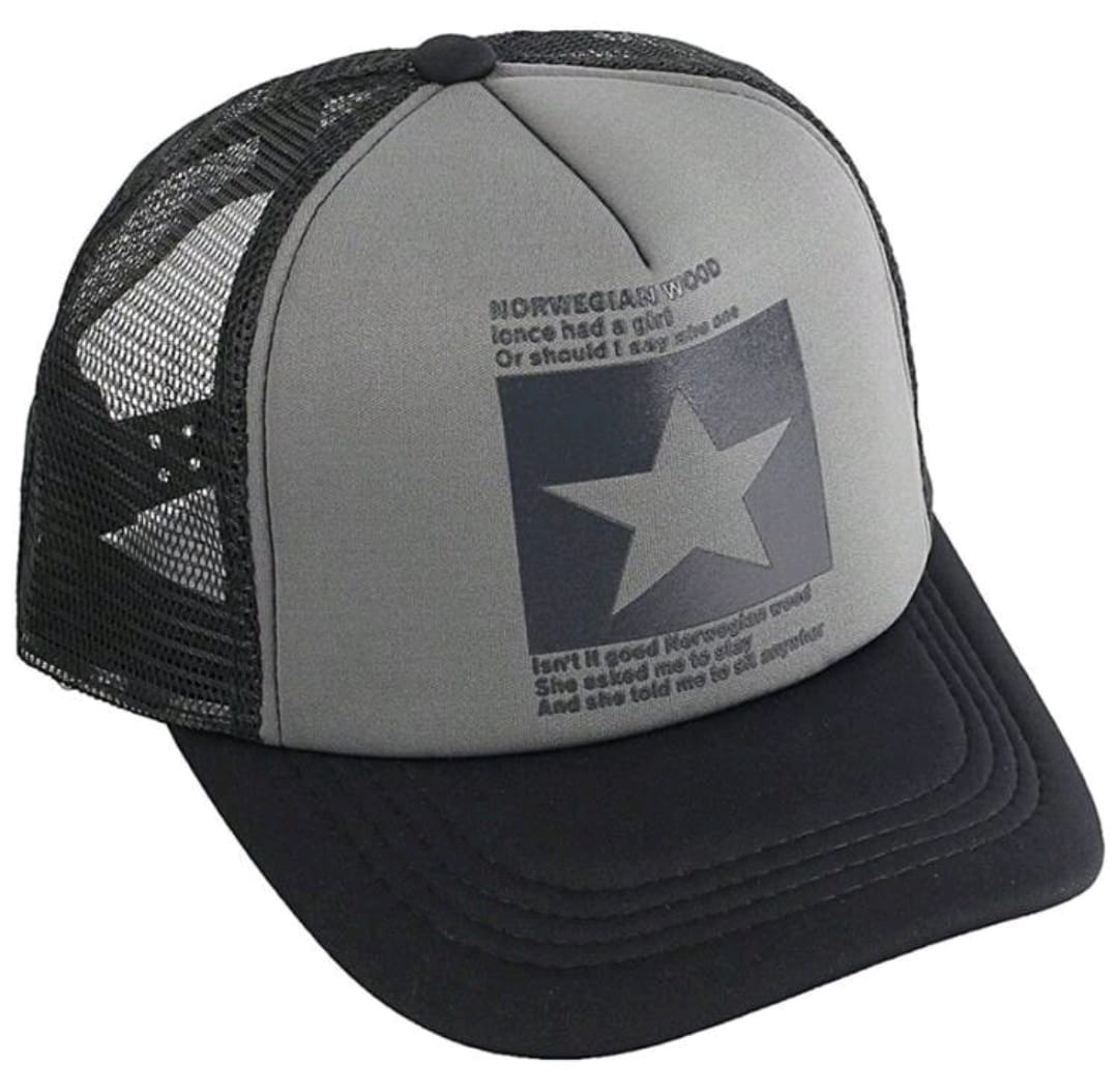 Grey Star Net Cap