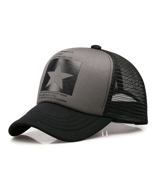 Grey Star Net Cap