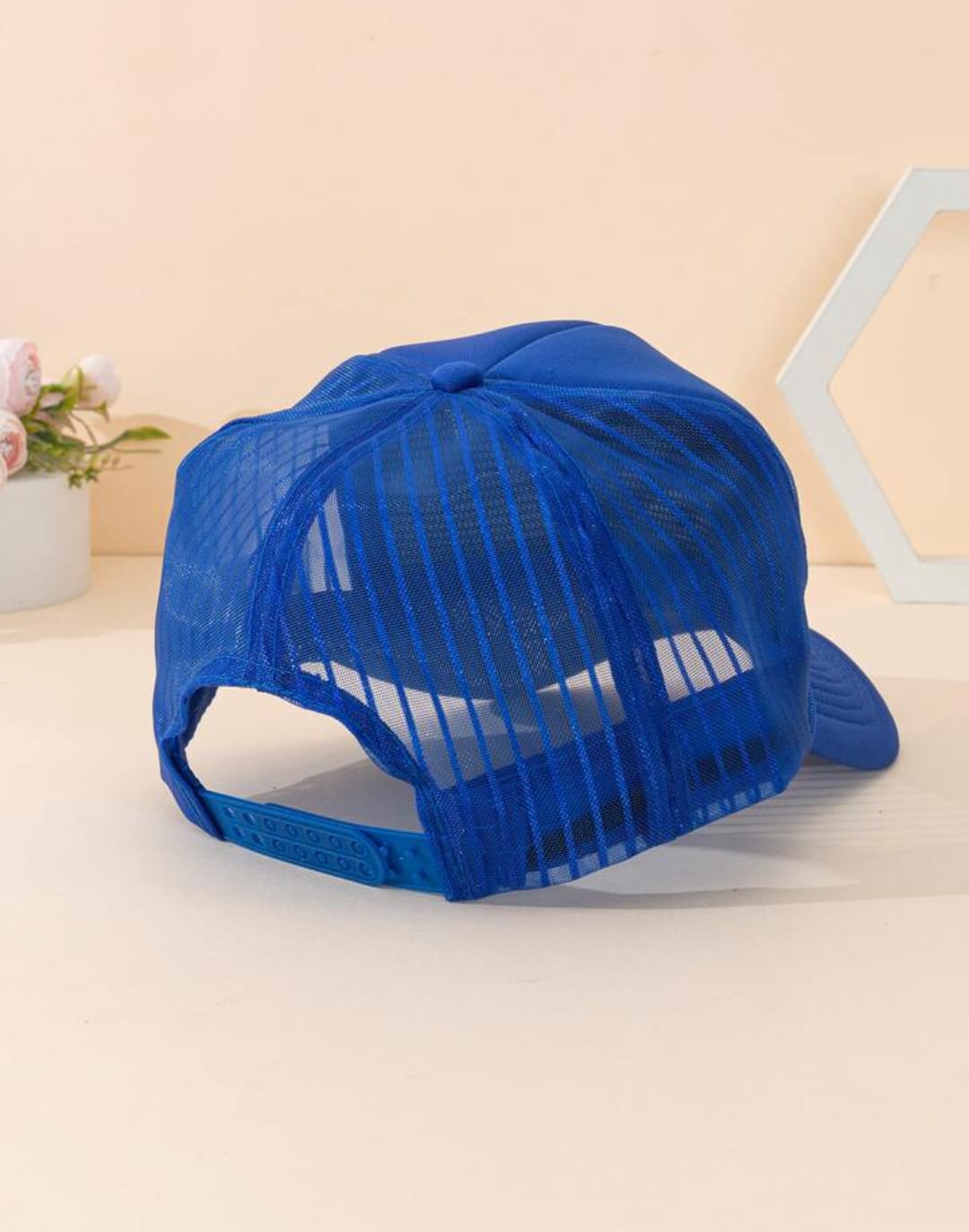 EO BLUE NET CAP