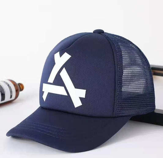 NAVY BLUE A NET CAP