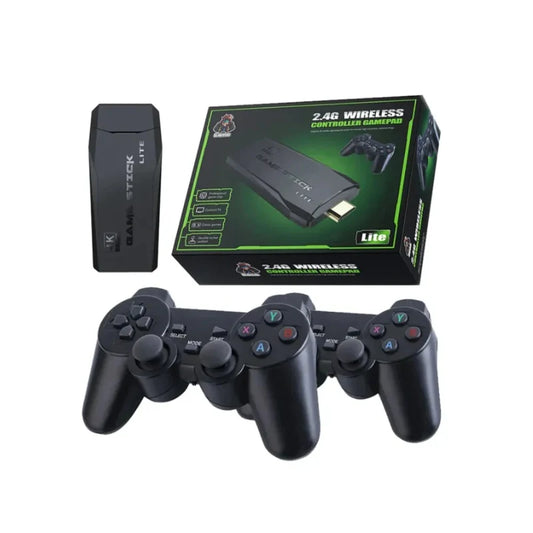 Game Stick 4K Console Game box Retro TV Video Gaming Console 2.4G Wireless Gamepad