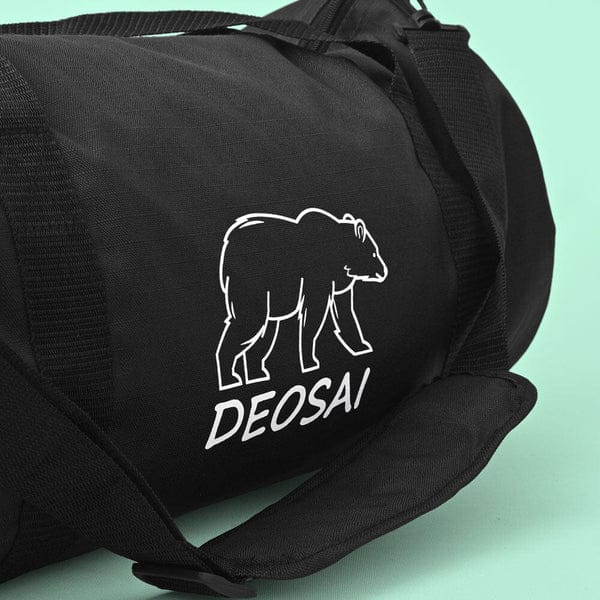 Deosai Printed Strips Style Duffle/Gym Bag